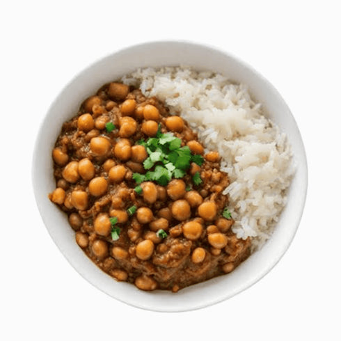 Drym foods Jain Chole Chawal