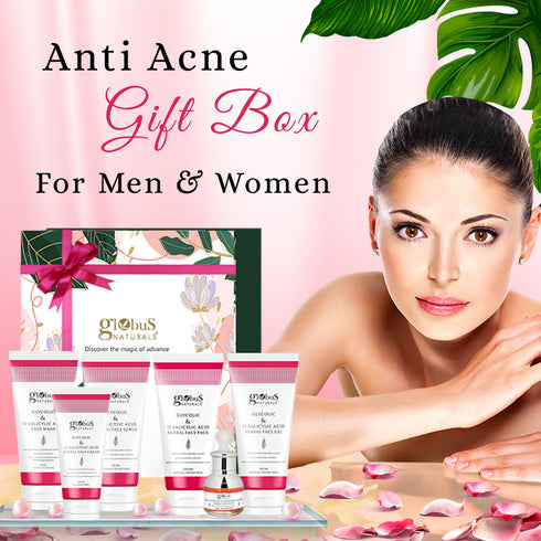 Globus Naturals Glycolic & 1% Salicylic Acid Gift Box - Set of 6