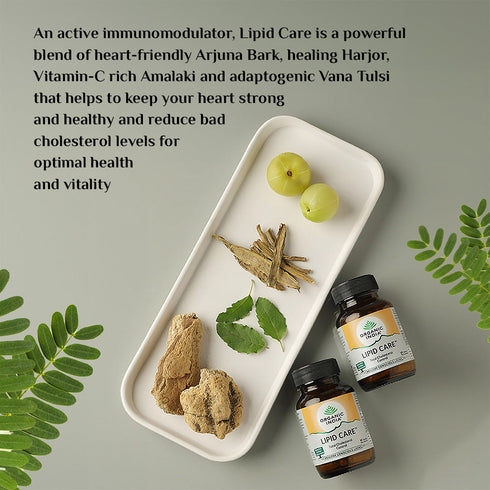 Organic India Lipid Care Capsule bottle