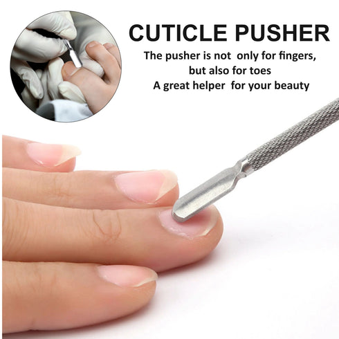 Shills Professional Nail Pusher Silver