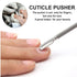 Shills Professional Nail Pusher Silver