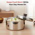 Vinod Stainless Steel Hot Pot 2500 ml with Highest Grade Stainless Steel Insulated Mirror Finish Rust Free and Dishwasher Safe