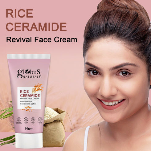Globus Naturals Rice Ceramide Revival Face Cream