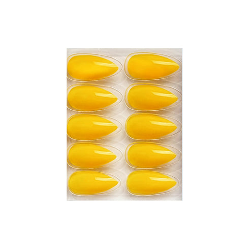 Shills Professional Glossy Solid Color Nails Sharp Almond(SPN631-SPN656)