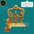 Tamas Brass Ram Darwar Statue