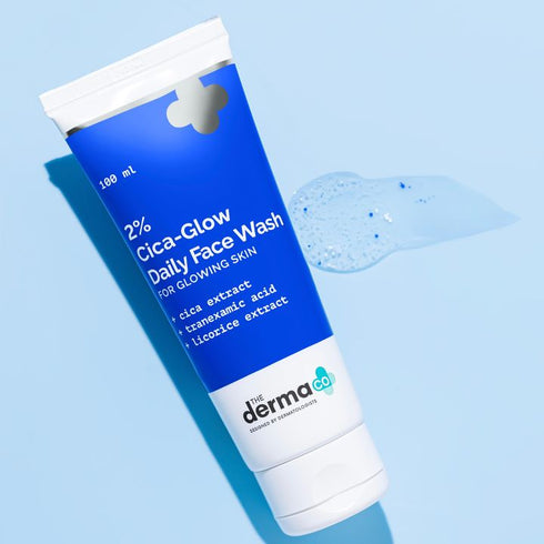 The Derma co 2% CicaGlow Daily Face Wash with Tranexamic Acid & Licorice Extract