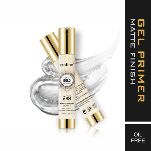 Maliao 24K Gold Gel Matte Finish Oil|Free Primer