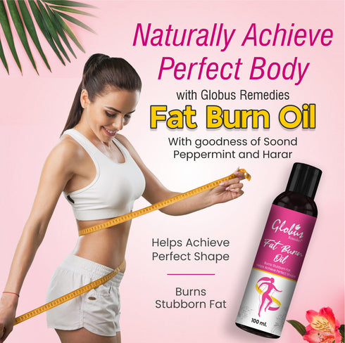 Globus Remedies Fat Burn Oil Slimming oil for Body Shaping