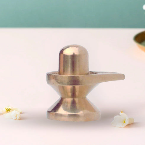 Brass Shivling God Idol Statue 0.04Kg