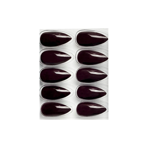 Shills Professional Glossy Solid Color Nails Sharp Almond(SPN605-SPN630)
