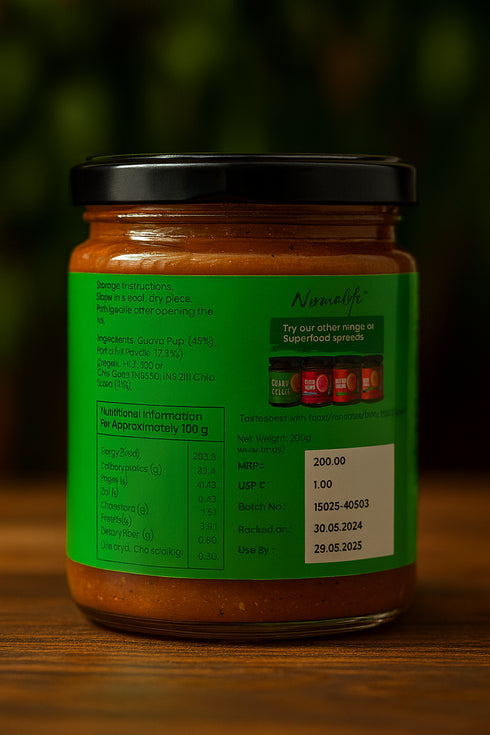 Supreem Super Foods Guava Chilli With Chia Seeds