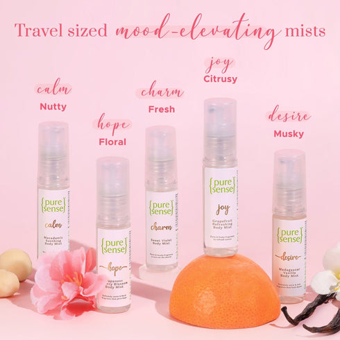 PureSense Mist Mini | Pack of 5 Body Mists
