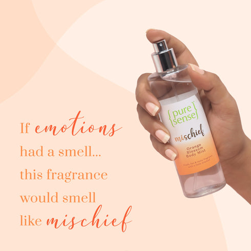 PureSense Mischief Orange Blossom Body Mist | From the makers of Parachute Advansed