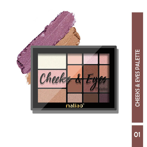 Maliao Eyes Palette & Cheeks | Versatile All|in|One Makeup Palette