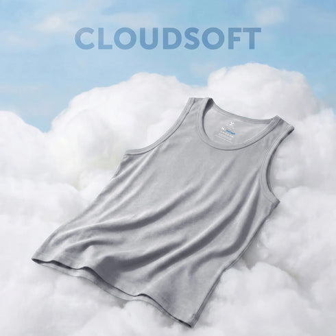 XYXX Ace Modal-Cotton Vest Frost Grey