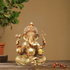 Brass Ganesh Ji Colour God Idol Statue 18.01Kg