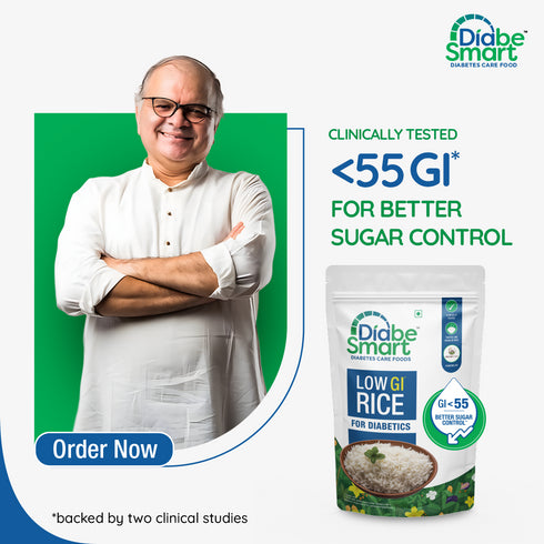 DiabeSmart Low GI Rice - Best Rice For Diabetics