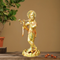 Brass Krishna Colour Statue 1.96Kg