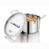 Vinod Doniv Majestic Stainless Steel Sandwich Bottom Sauce Pot With Lid 22 cm 4.5 ltr Induction Friendly