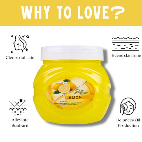 Skin Secrets Lemon Facial Massage Gel