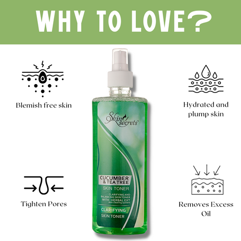 Skin secrets Cucumber & Tea Tree Skin Toner