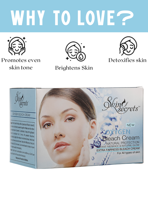 Skin Secrets Oxygen Bleach for Hydrated Glowing Skin