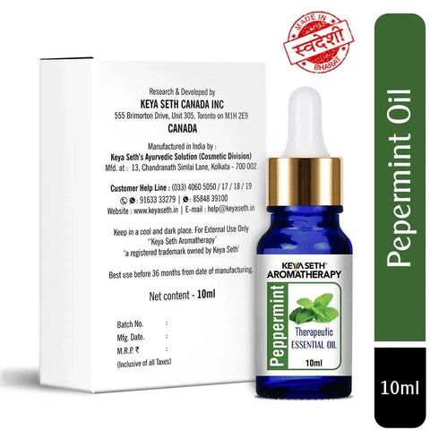 Keya Seth Aromatherapy Peppermint Essential Oil