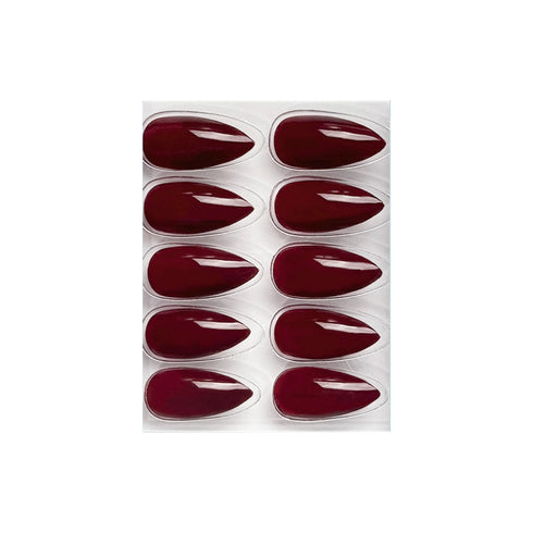 Shills Professional Glossy Solid Color Nails Sharp Almond(SPN605-SPN630)