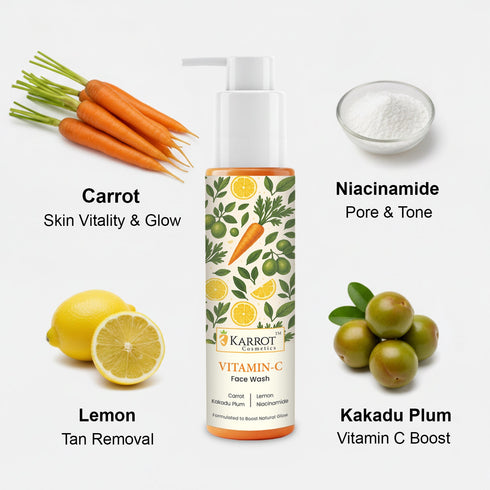 Karrot Vitamin C Gel Face Wash