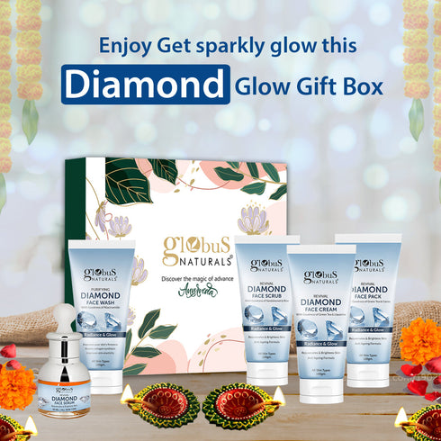 Globus Naturals Revival Diamond Diwali Glow Gift Box Set of 5