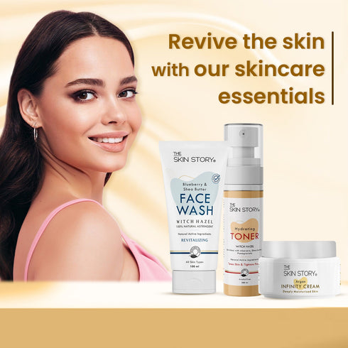 The Skin Story Simple Skincare Trio (CTM) Combo