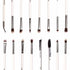 Praush 15 Pcs Professional Eye Brush Set