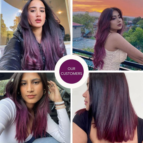 Paradyes Bekaraar Burgundy + Lighten Up! Bleach Pack