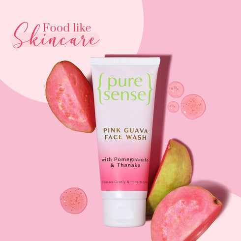 PureSense Pink Guava Face Wash | From the makers of Parachute Advansed