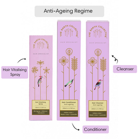 Theearthcollective in Anti Ageing Hair Regime