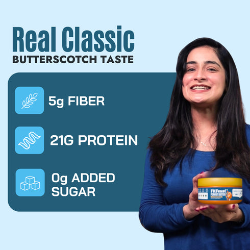 Fitfeast Butterscotch Peanut Butter 150g