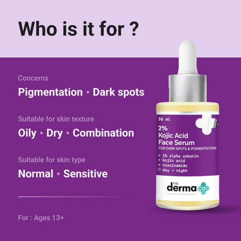 The Derma Co 2% Kojic Acid Face Serum