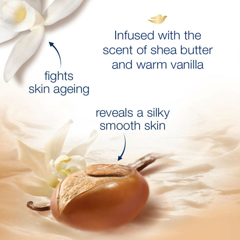 Dove Body Wash - Relaxing Care Shea Butter & Vanilla Nourishing