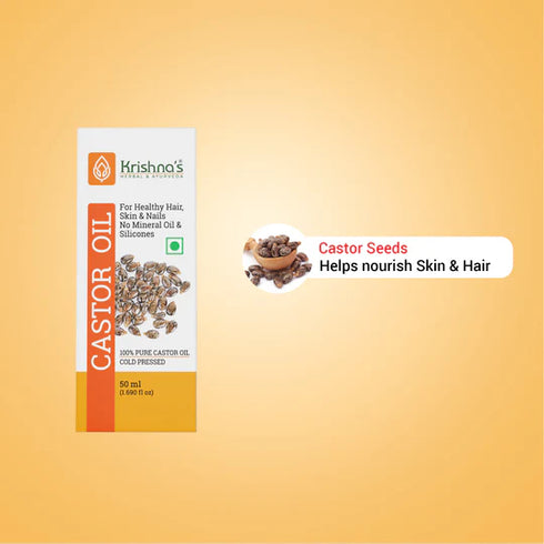Krishna'S Herbal & Ayurveda Castor Oil