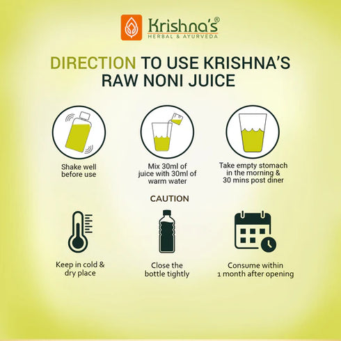 Krishna'S Herbal & Ayurveda Raw Noni Juice