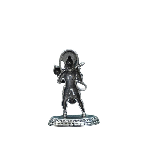 Pure Silver Antique Hanuman Idol Standing 5.40G By Mahita Collections