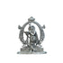 Pure Silver Antique Krishna Idol With Frame 30.93G By Mahita Collections