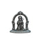 Pure Silver Antique Hanuman Idol Sitting With Frame 11.46G By Mahita Collections