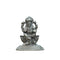Pure Silver Antique Ganesh Sitting On Lotus 12.11G By Mahita Collections