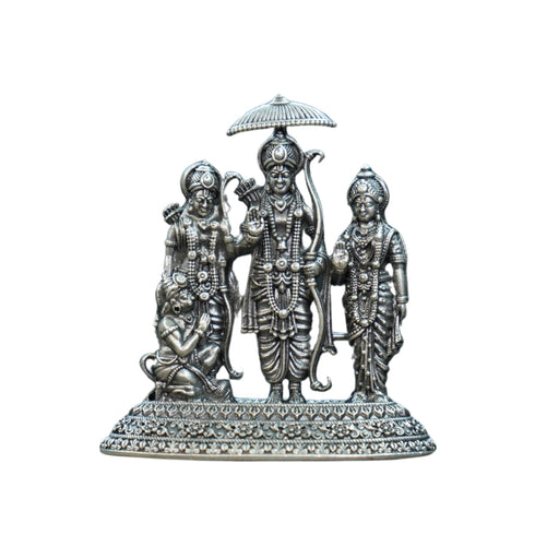 Pure Silver Antique Rama Family Small 13.82G By Mahita Collections