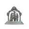 Pure Silver Antique Rama Family With Frame 14.19G By Mahita Collections