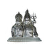 Pure Silver Antique Shivaparvathi Idol Big 51.96G By Mahita Collections