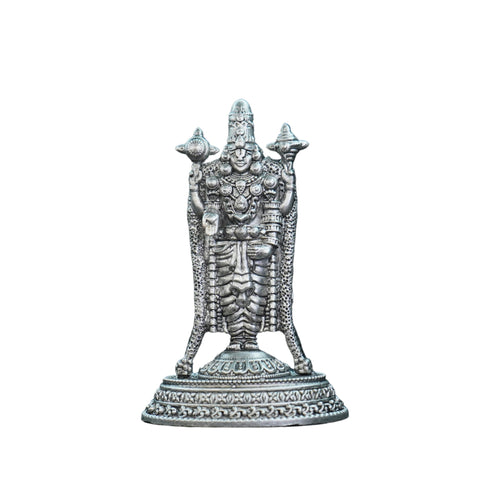 Pure Silver Antique Garland Balaji 66.55G By Mahita Collections