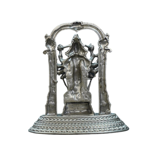 Pure Silver Antique Dhashavathar Big 75.99G By Mahita Collections