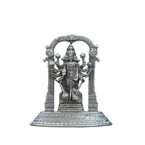 Pure Silver Antique Dhashavathar Small 41.57G By Mahita Collections